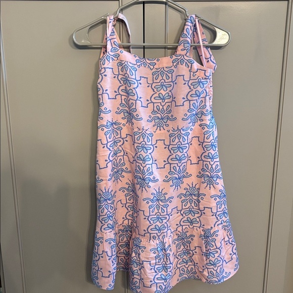 Emilio Pucci Dresses & Skirts - Gorgeous! Emily McCarthy pink/blue linen dress L